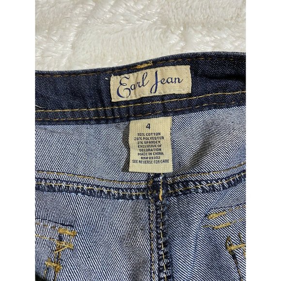 Womens Earl Jeans Size 4 (30X31) Classic Stretch - Picture 11 of 12